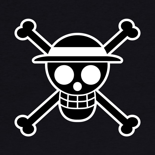 Straw Hat Pirates Jolly Roger by onepiecechibiproject